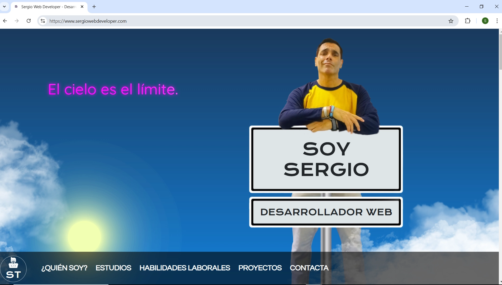 web personal de sergio todaro